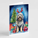 Christmas Reindeer Greeting Cards - Size: 5X7 | Pack Of: 8 | Collection name: Christmas reindeer-AMAZON FACTORY