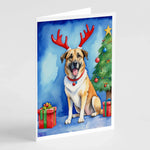 Christmas Reindeer Greeting Cards - Size: 5X7 | Pack Of: 8 | Collection name: Christmas reindeer-AMAZON FACTORY