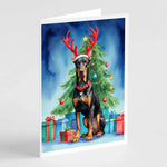 Christmas Reindeer Greeting Cards - Size: 5X7 | Pack Of: 8 | Collection name: Christmas reindeer-AMAZON FACTORY