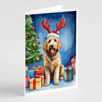 Christmas Reindeer Greeting Cards - Size: 5X7 | Pack Of: 8 | Collection name: Christmas reindeer-AMAZON FACTORY