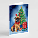 Christmas Reindeer Greeting Cards - Size: 5X7 | Pack Of: 8 | Collection name: Christmas reindeer-AMAZON FACTORY