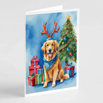 Christmas Reindeer Greeting Cards - Size: 5X7 | Pack Of: 8 | Collection name: Christmas reindeer-AMAZON FACTORY