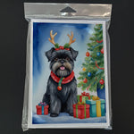 Christmas Reindeer Greeting Cards - Size: 5X7 | Pack Of: 8 | Collection name: Christmas reindeer-AMAZON FACTORY