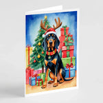 Christmas Reindeer Greeting Cards - Size: 5X7 | Pack Of: 8 | Collection name: Christmas reindeer-AMAZON FACTORY