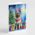 Christmas Reindeer Greeting Cards - Size: 5X7 | Pack Of: 8 | Collection name: Christmas reindeer-AMAZON FACTORY