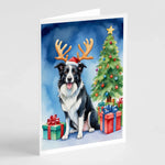 Christmas Reindeer Greeting Cards - Size: 5X7 | Pack Of: 8 | Collection name: Christmas reindeer-AMAZON FACTORY