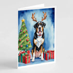 Christmas Reindeer Greeting Cards - Size: 5X7 | Pack Of: 8 | Collection name: Christmas reindeer-AMAZON FACTORY