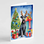 Christmas Reindeer Greeting Cards - Size: 5X7 | Pack Of: 8 | Collection name: Christmas reindeer-AMAZON FACTORY