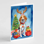 Christmas Reindeer Greeting Cards - Size: 5X7 | Pack Of: 8 | Collection name: Christmas reindeer-AMAZON FACTORY
