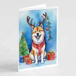 Christmas Reindeer Greeting Cards - Size: 5X7 | Pack Of: 8 | Collection name: Christmas reindeer-AMAZON FACTORY
