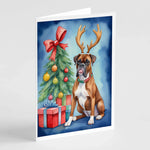 Christmas Reindeer Greeting Cards - Size: 5X7 | Pack Of: 8 | Collection name: Christmas reindeer-AMAZON FACTORY