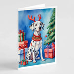Christmas Reindeer Greeting Cards - Size: 5X7 | Pack Of: 8 | Collection name: Christmas reindeer-AMAZON FACTORY