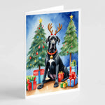Christmas Reindeer Greeting Cards - Size: 5X7 | Pack Of: 8 | Collection name: Christmas reindeer-AMAZON FACTORY