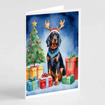 Christmas Reindeer Greeting Cards - Size: 5X7 | Pack Of: 8 | Collection name: Christmas reindeer-AMAZON FACTORY