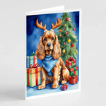 Christmas Reindeer Greeting Cards - Size: 5X7 | Pack Of: 8 | Collection name: Christmas reindeer-AMAZON FACTORY