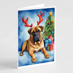 Christmas Reindeer Greeting Cards - Size: 5X7 | Pack Of: 8 | Collection name: Christmas reindeer-AMAZON FACTORY
