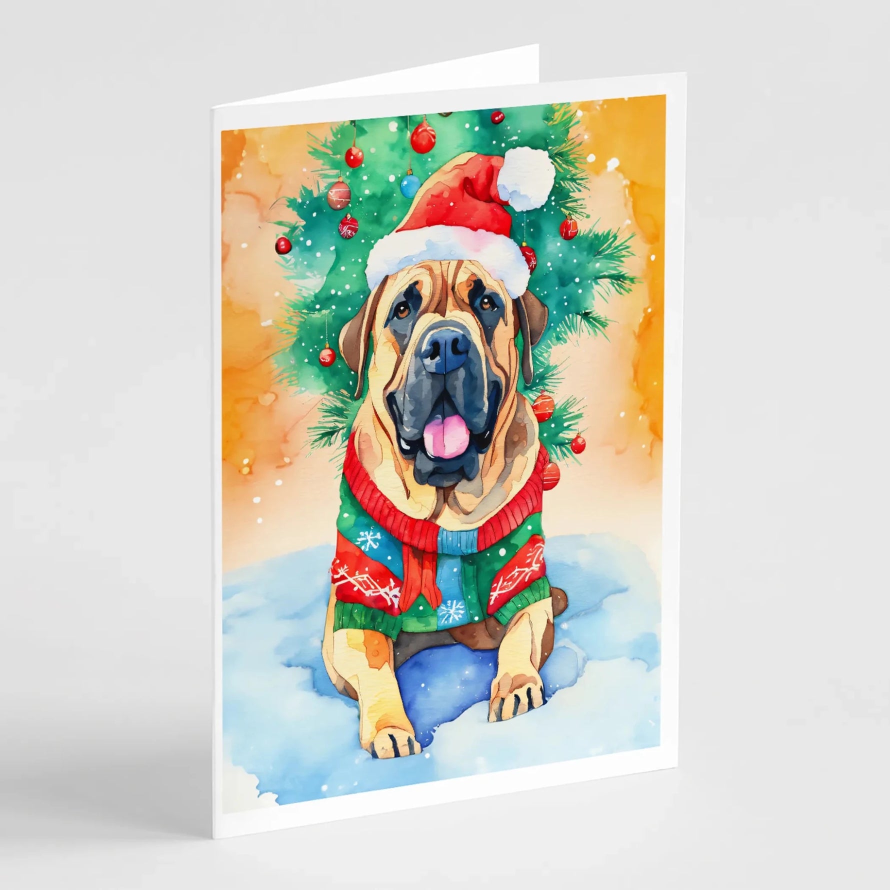 Christmas Sweaters Greeting Cards - Size: 5X7 | Pack Of: 8 | Collection name: Christmas sweaters - AMAZON FACTORY