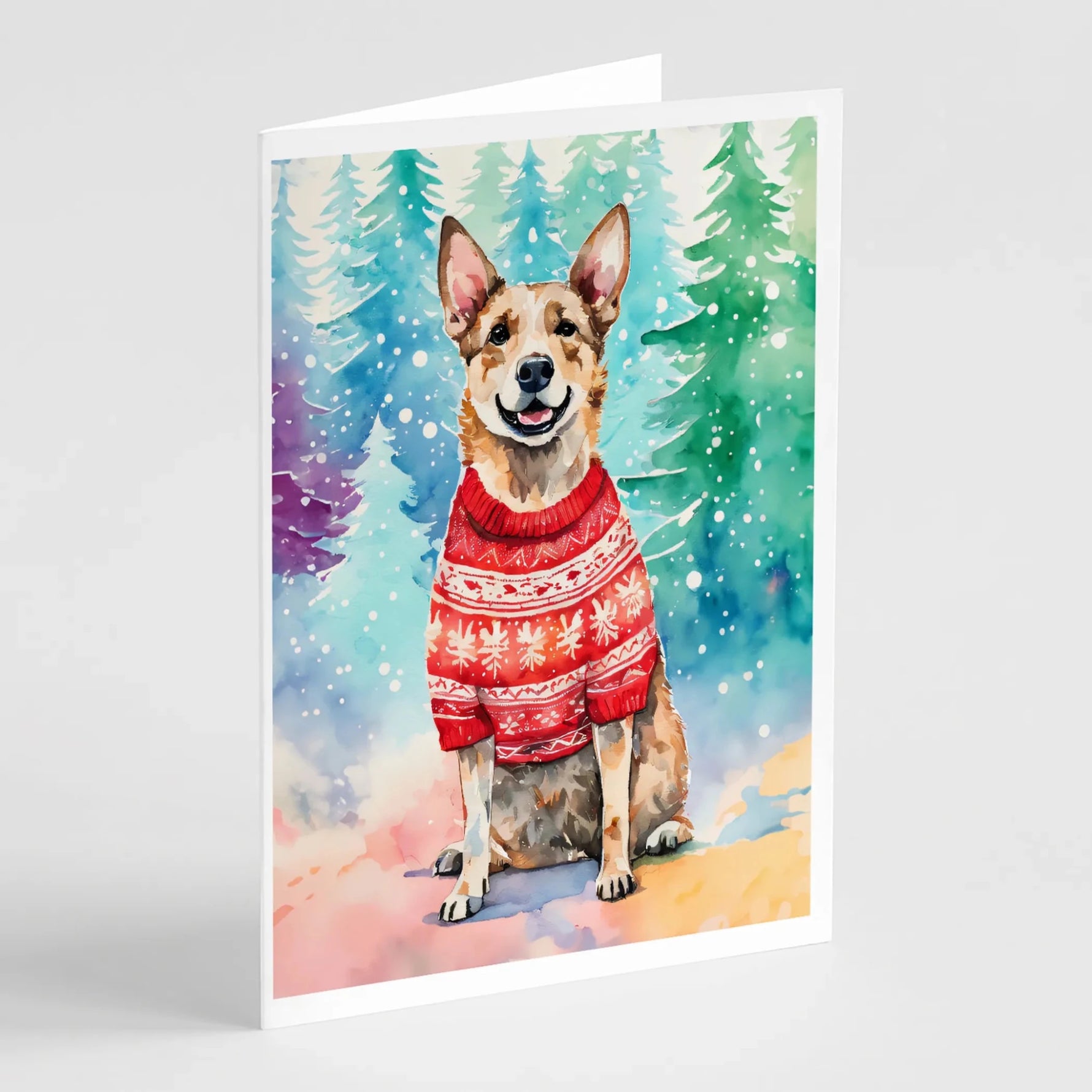 Christmas Sweaters Greeting Cards - Size: 5X7 | Pack Of: 8 | Collection name: Christmas sweaters - AMAZON FACTORY