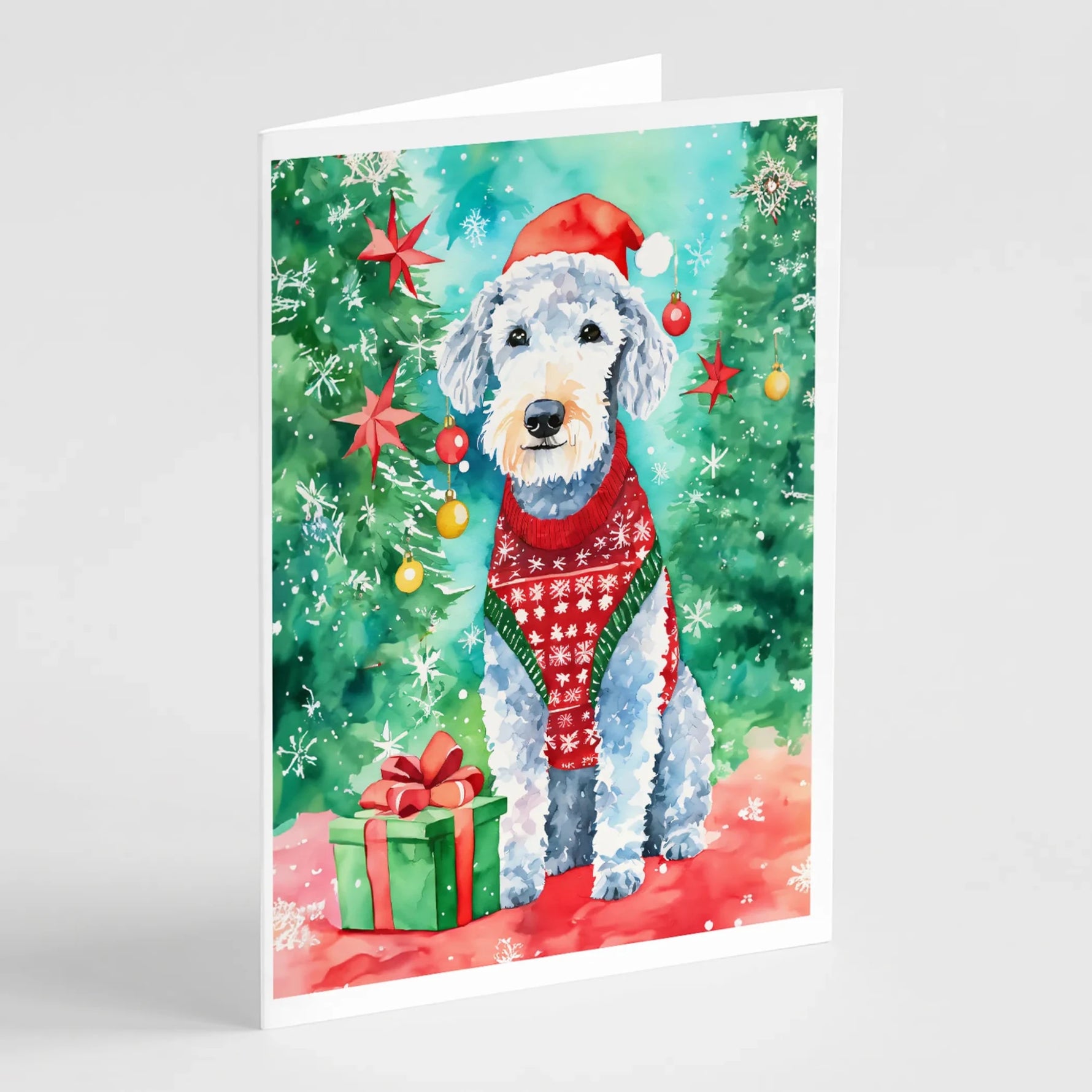 Christmas Sweaters Greeting Cards - Size: 5X7 | Pack Of: 8 | Collection name: Christmas sweaters - AMAZON FACTORY