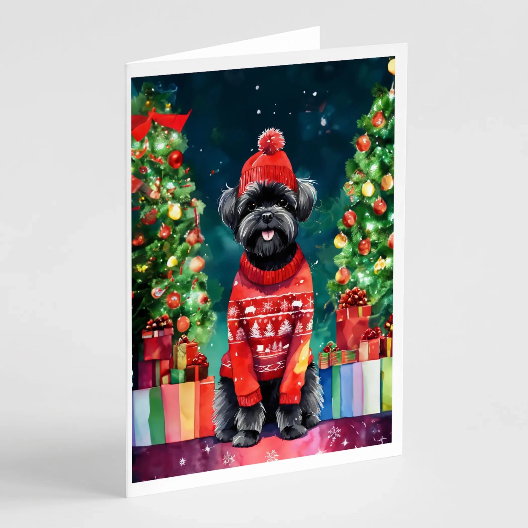 Christmas Sweaters Greeting Cards - Size: 5X7 | Pack Of: 8 | Collection name: Christmas sweaters - AMAZON FACTORY