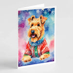Christmas Sweaters Greeting Cards - Size: 5X7 | Pack Of: 8 | Collection name: Christmas sweaters - AMAZON FACTORY