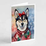 Christmas Sweaters Greeting Cards - Size: 5X7 | Pack Of: 8 | Collection name: Christmas sweaters - AMAZON FACTORY