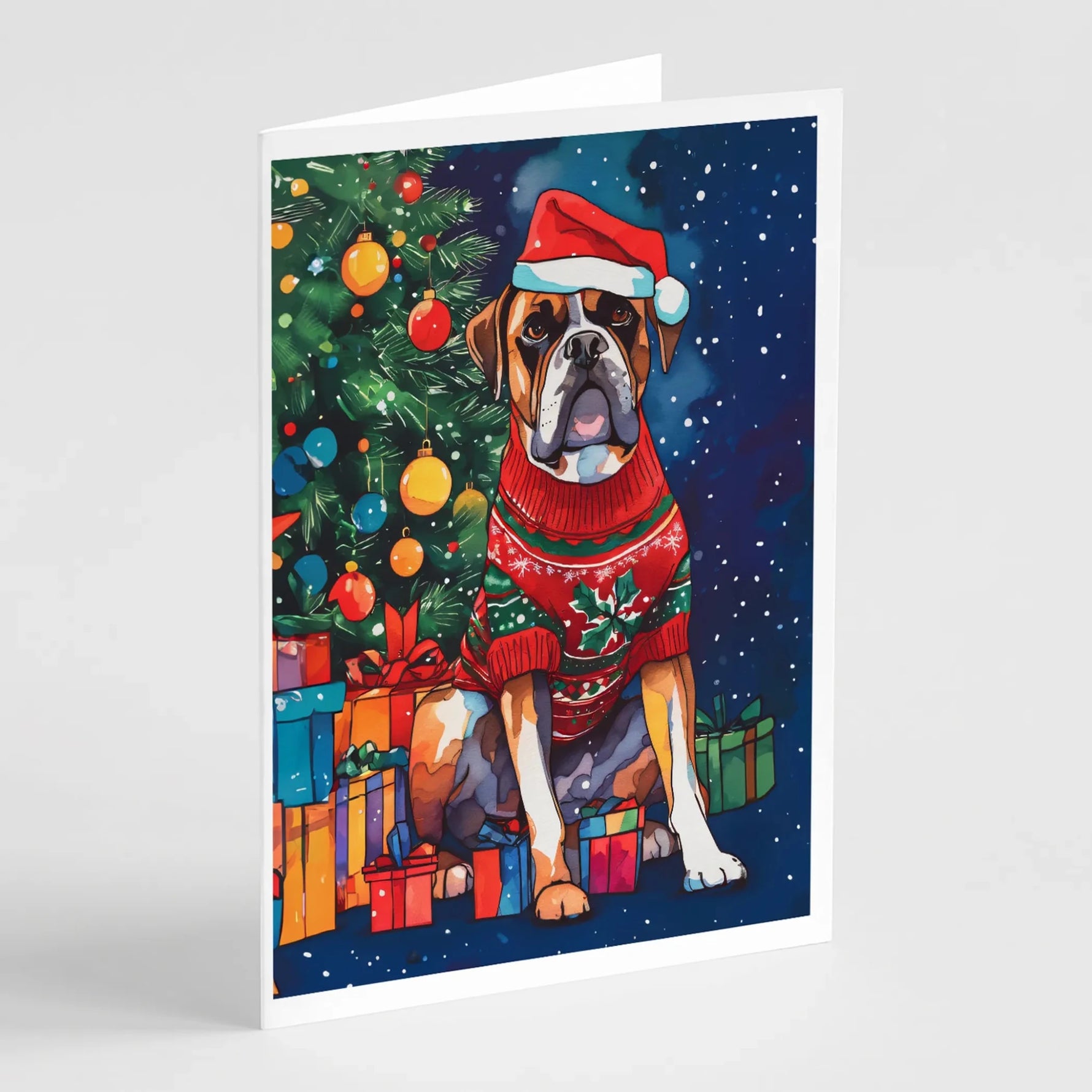 Christmas Sweaters Greeting Cards - Size: 5X7 | Pack Of: 8 | Collection name: Christmas sweaters - AMAZON FACTORY