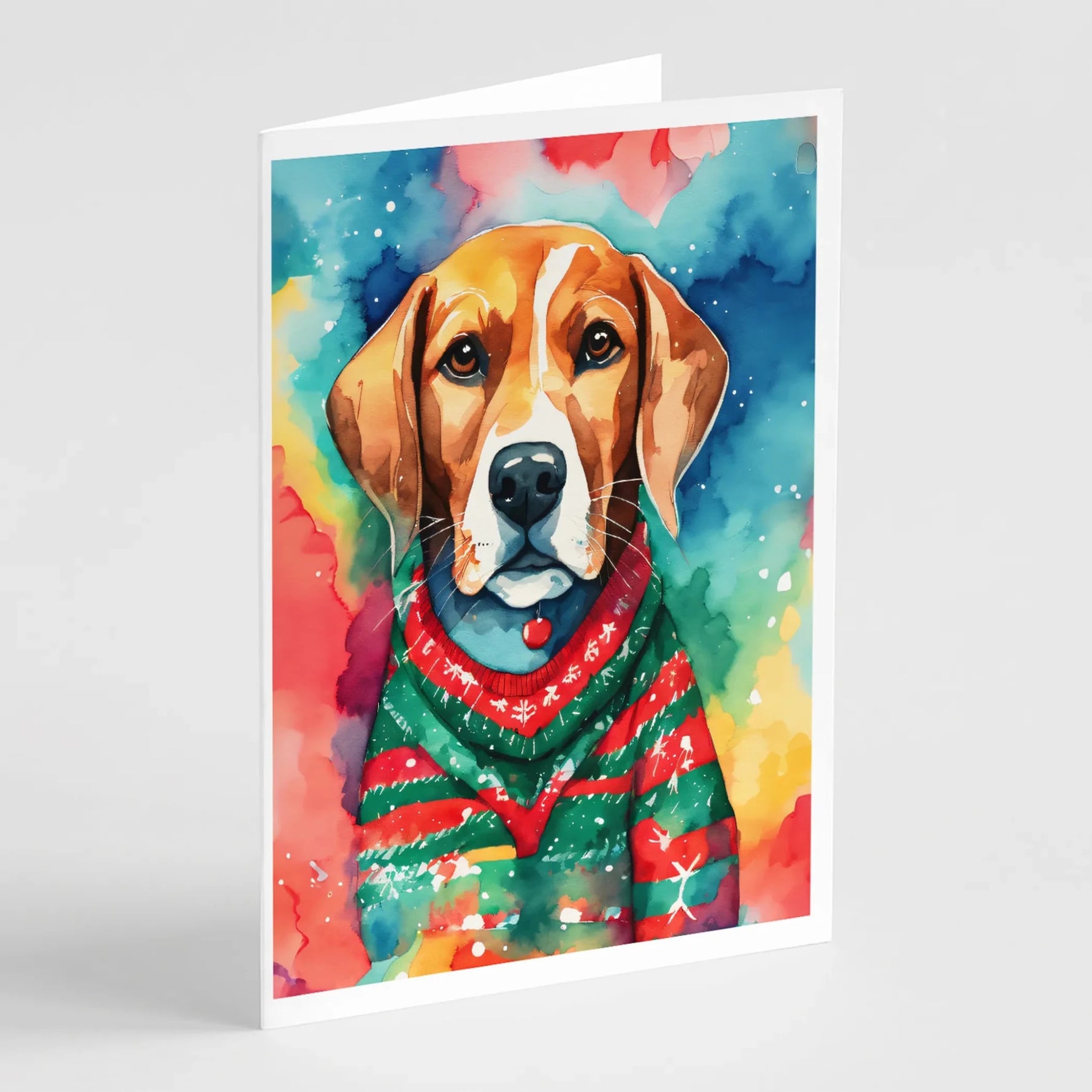 Christmas Sweaters Greeting Cards - Size: 5X7 | Pack Of: 8 | Collection name: Christmas sweaters - AMAZON FACTORY