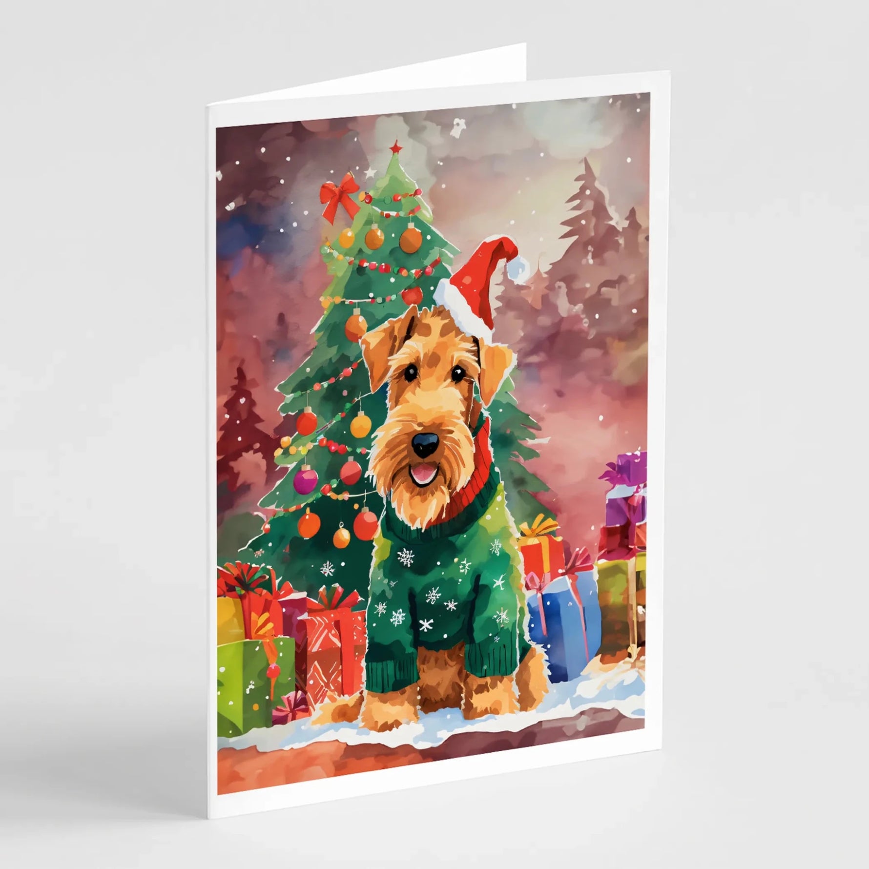 Christmas Sweaters Greeting Cards - Size: 5X7 | Pack Of: 8 | Collection name: Christmas sweaters - AMAZON FACTORY