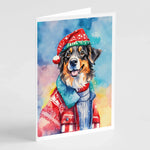 Christmas Sweaters Greeting Cards - Size: 5X7 | Pack Of: 8 | Collection name: Christmas sweaters - AMAZON FACTORY