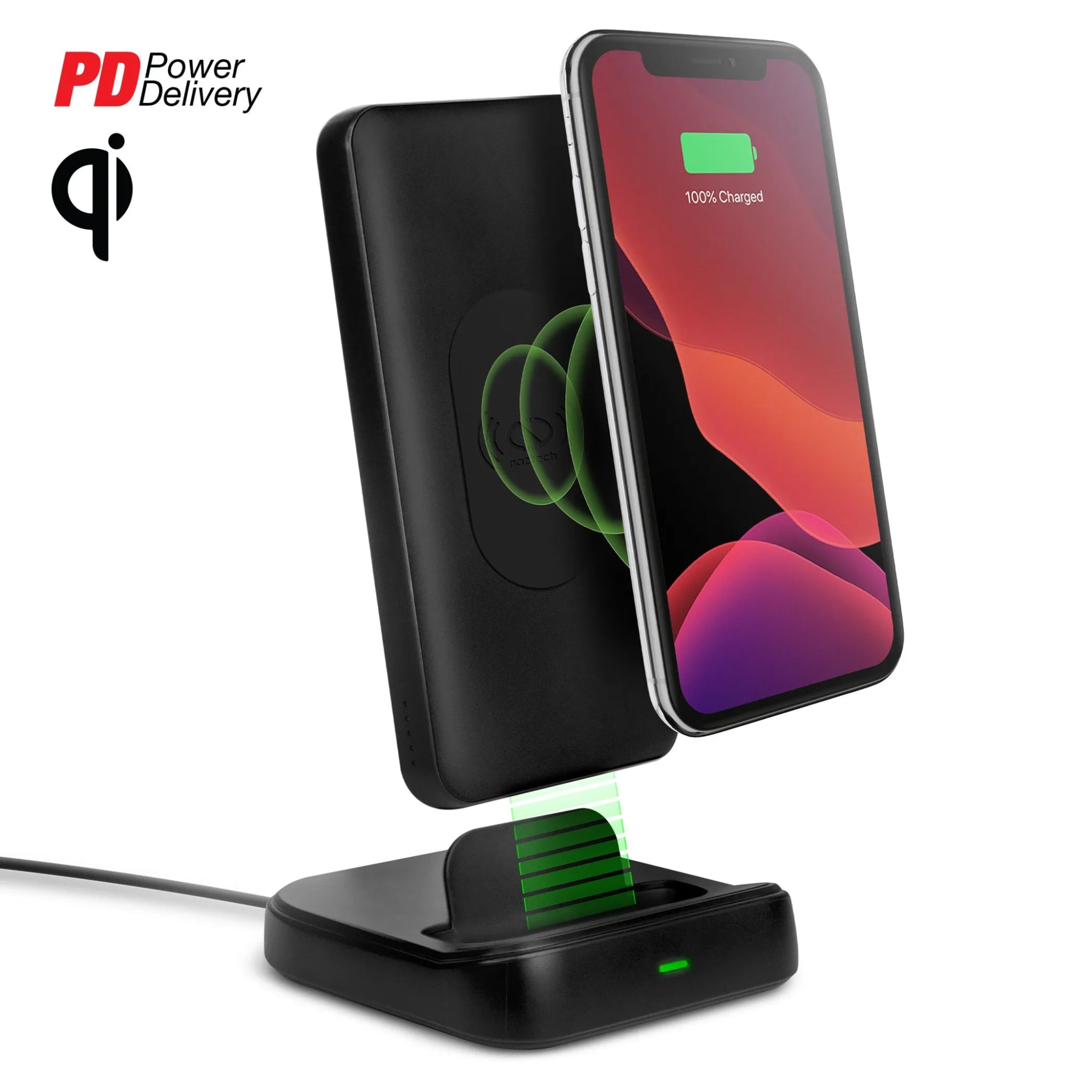 Core 2 - in - 1 Charging Dock + Wireless Power Bank - AMAZON FACTORY