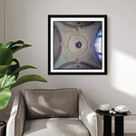 Courtside Market Grand Central - Interior Ceiling Framed Canvas - AMAZON FACTORY