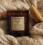 Cozy Amber Jar Soy Candle - AMAZON FACTORY