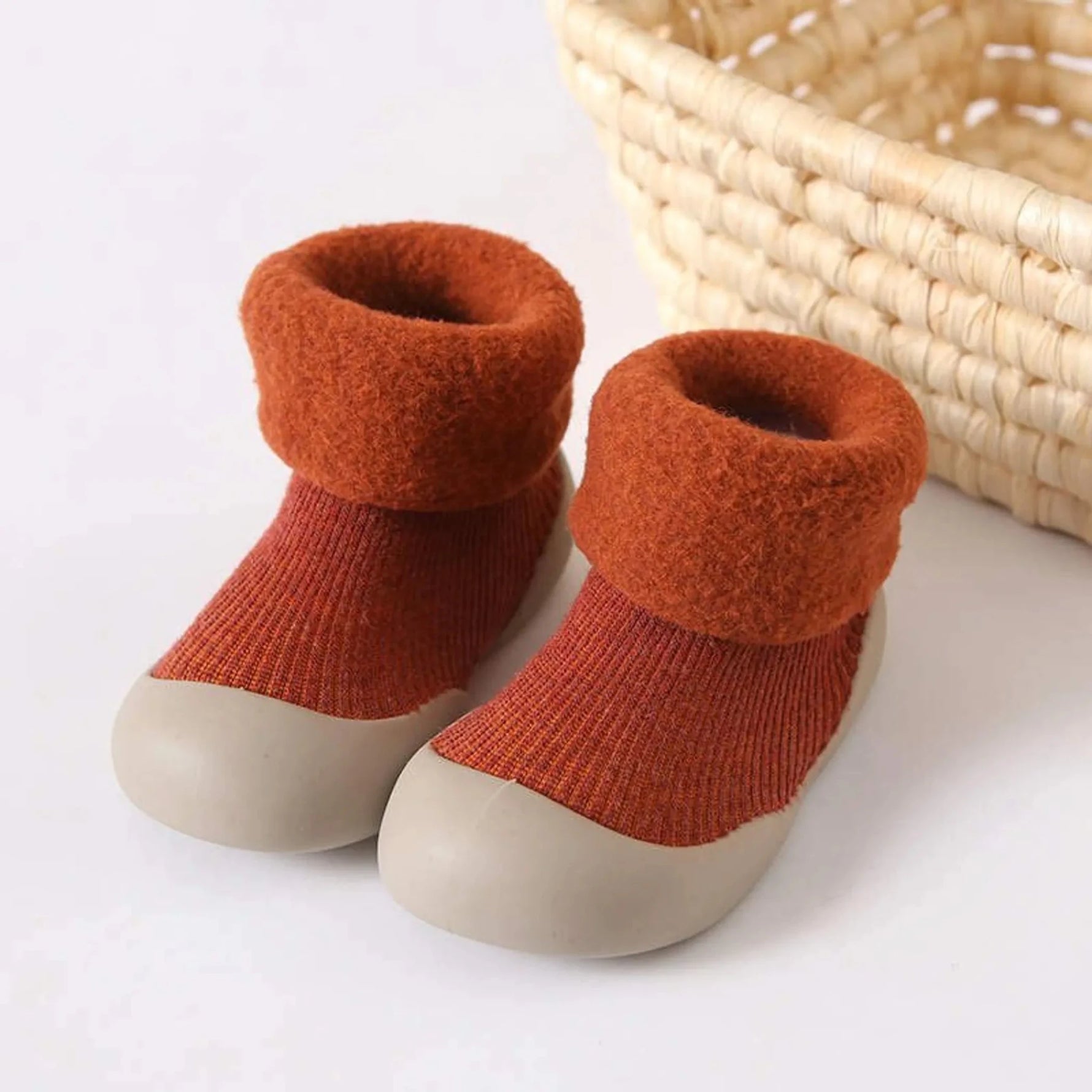 Cozy Sock Shoes for Kids- Warm First Walker Shoes-AMAZON FACTORY