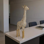 Crystal Giraffe Tabletop Sculpture - AMAZON FACTORY