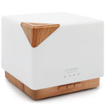 Cube Light Wood Essential Oil Diffuser - AMAZON FACTORY