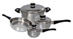 Cuisine 7pc Heavy Gauge Stainless Steel Cookware-AMAZON FACTORY