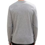 Dady Bear Men's Long Sleeve T-Shirt 180g 100% Cotton Printed Crew Neck Casual Daily Wear Soft and Breathable-AMAZON FACTORY