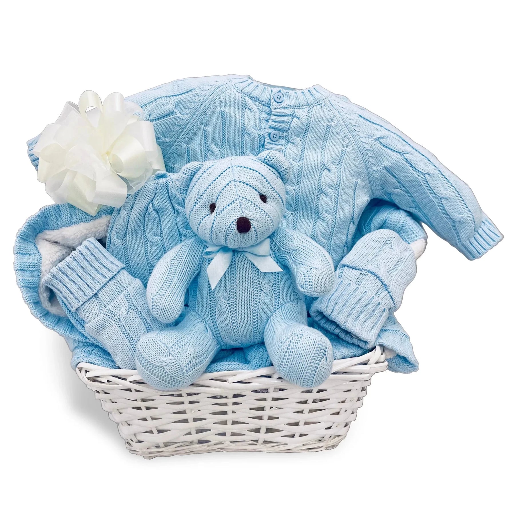 Dashing in Blue Baby Boy Gift Basket - AMAZON FACTORY