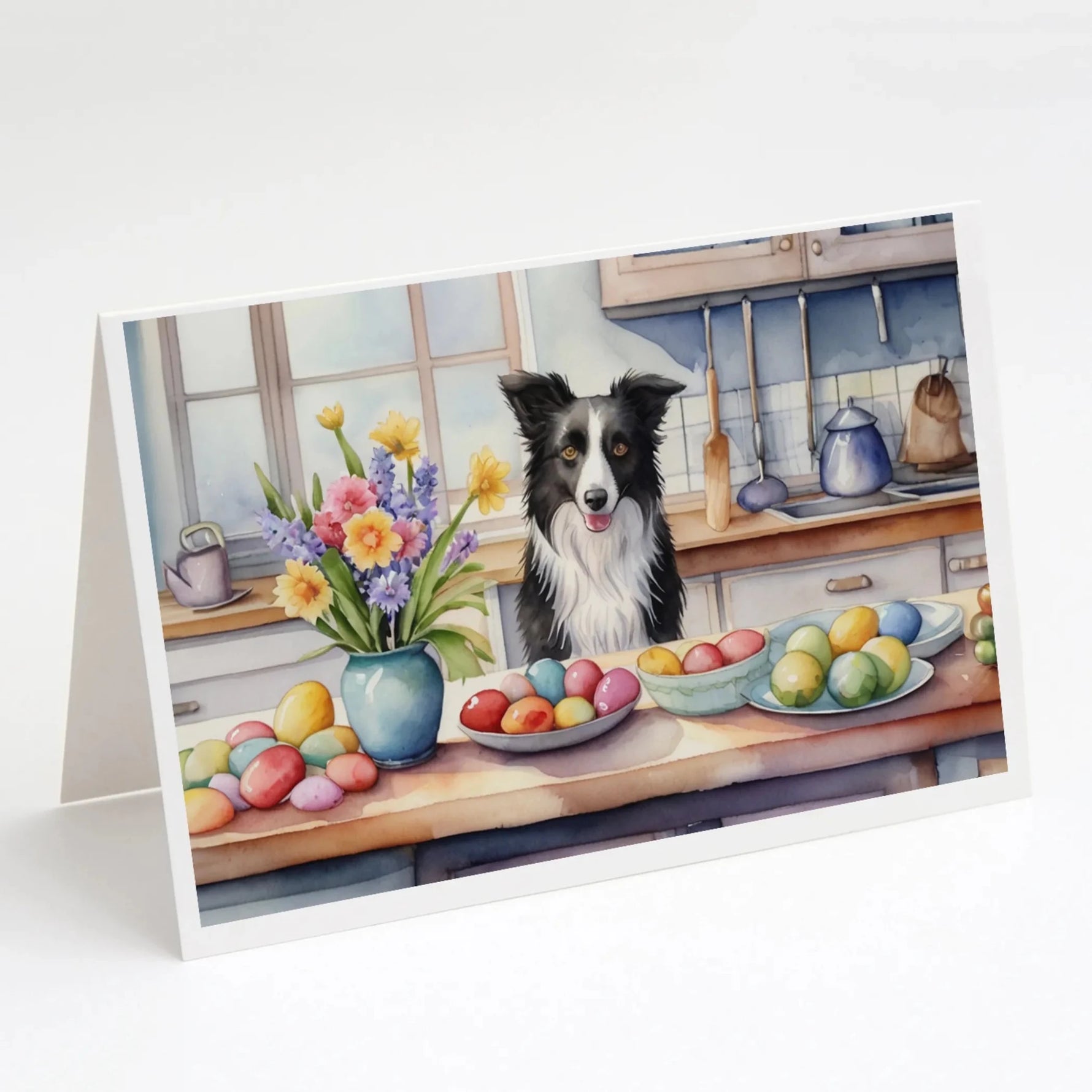 Decorating Easter Greeting Cards - Size: 5X7 | Pack Of: 8 | Collection name: Decorating easter-AMAZON FACTORY
