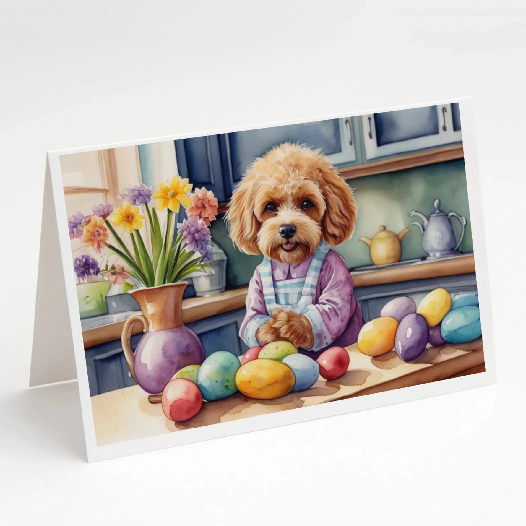 Decorating Easter Greeting Cards - Size: 5X7 | Pack Of: 8 | Collection name: Decorating easter-AMAZON FACTORY