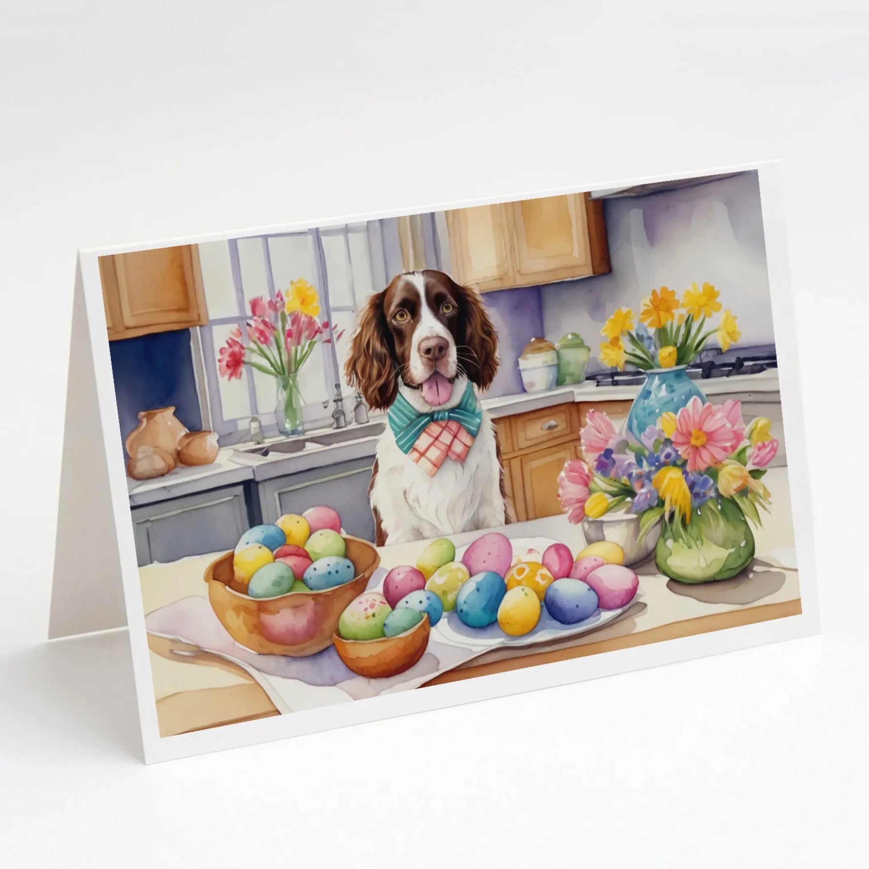 Decorating Easter Greeting Cards - Size: 5X7 | Pack Of: 8 | Collection name: Decorating easter-AMAZON FACTORY