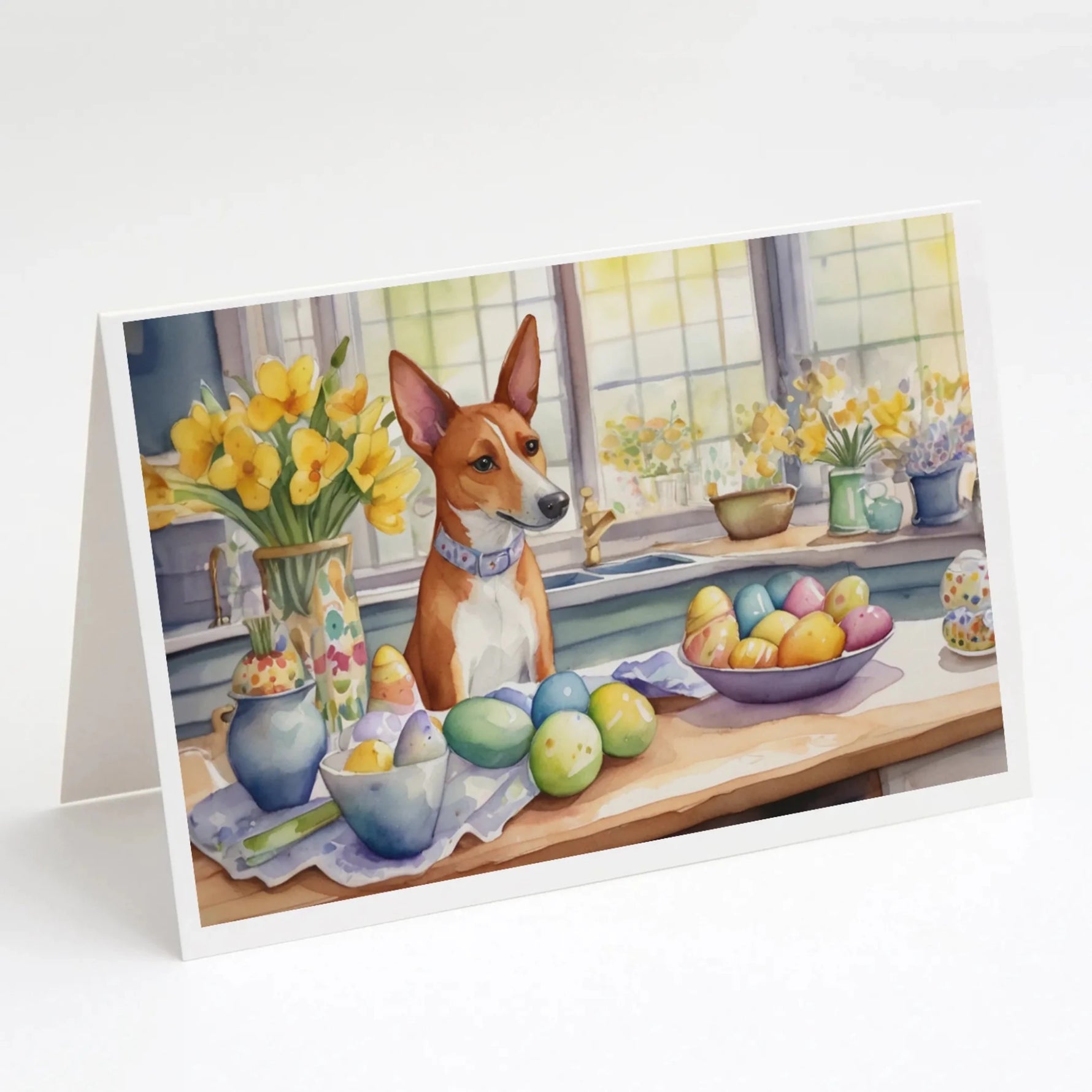 Decorating Easter Greeting Cards - Size: 5X7 | Pack Of: 8 | Collection name: Decorating easter-AMAZON FACTORY