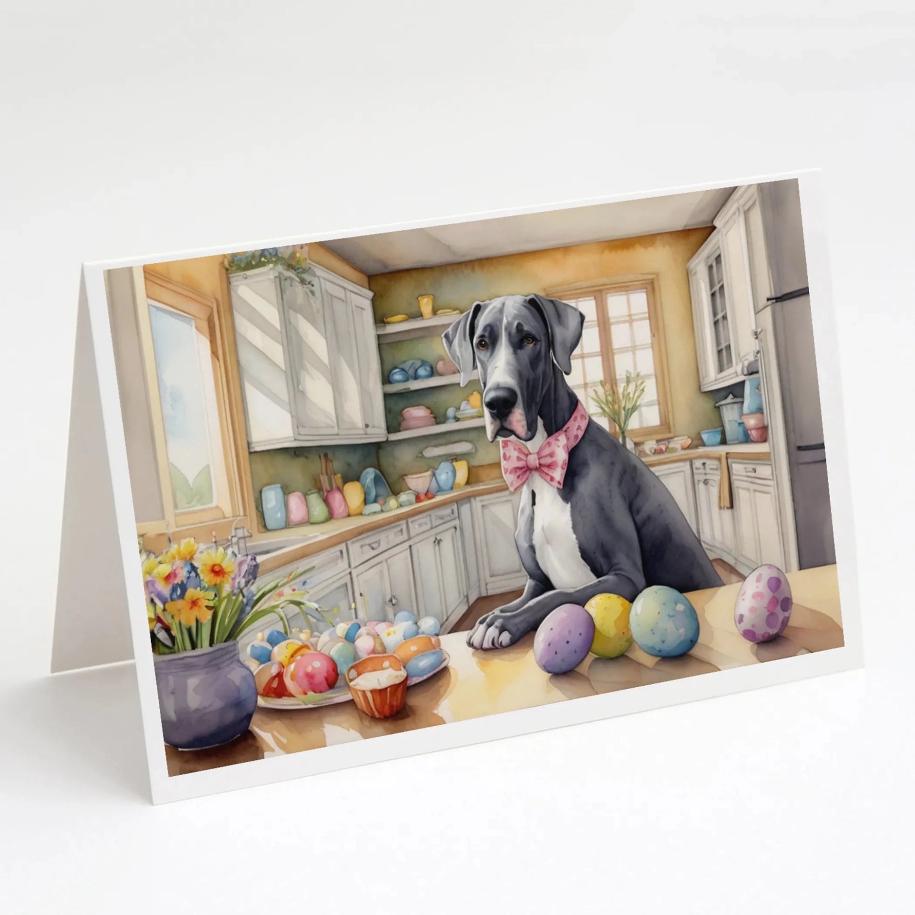 Decorating Easter Greeting Cards - Size: 5X7 | Pack Of: 8 | Collection name: Decorating easter-AMAZON FACTORY