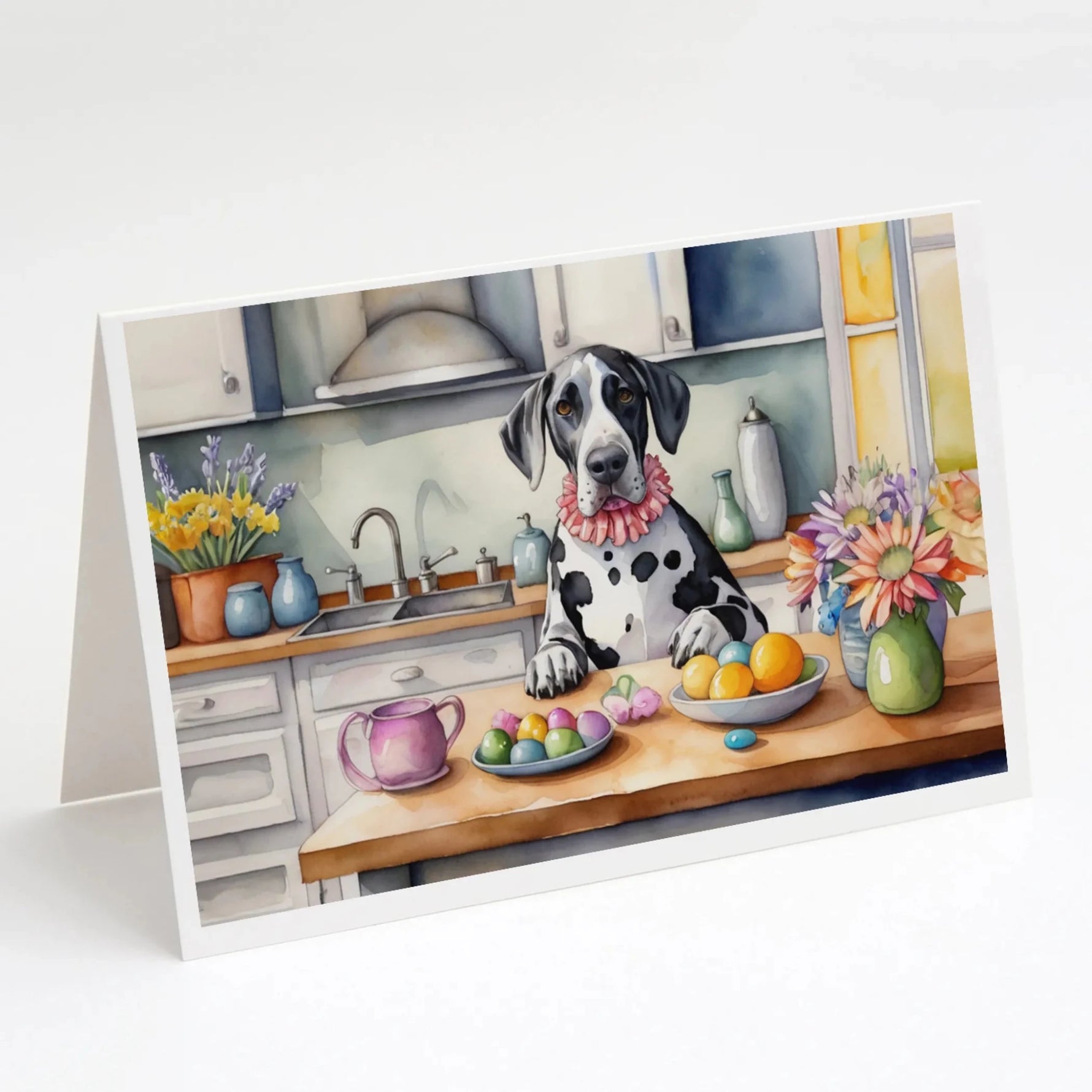 Decorating Easter Greeting Cards - Size: 5X7 | Pack Of: 8 | Collection name: Decorating easter-AMAZON FACTORY