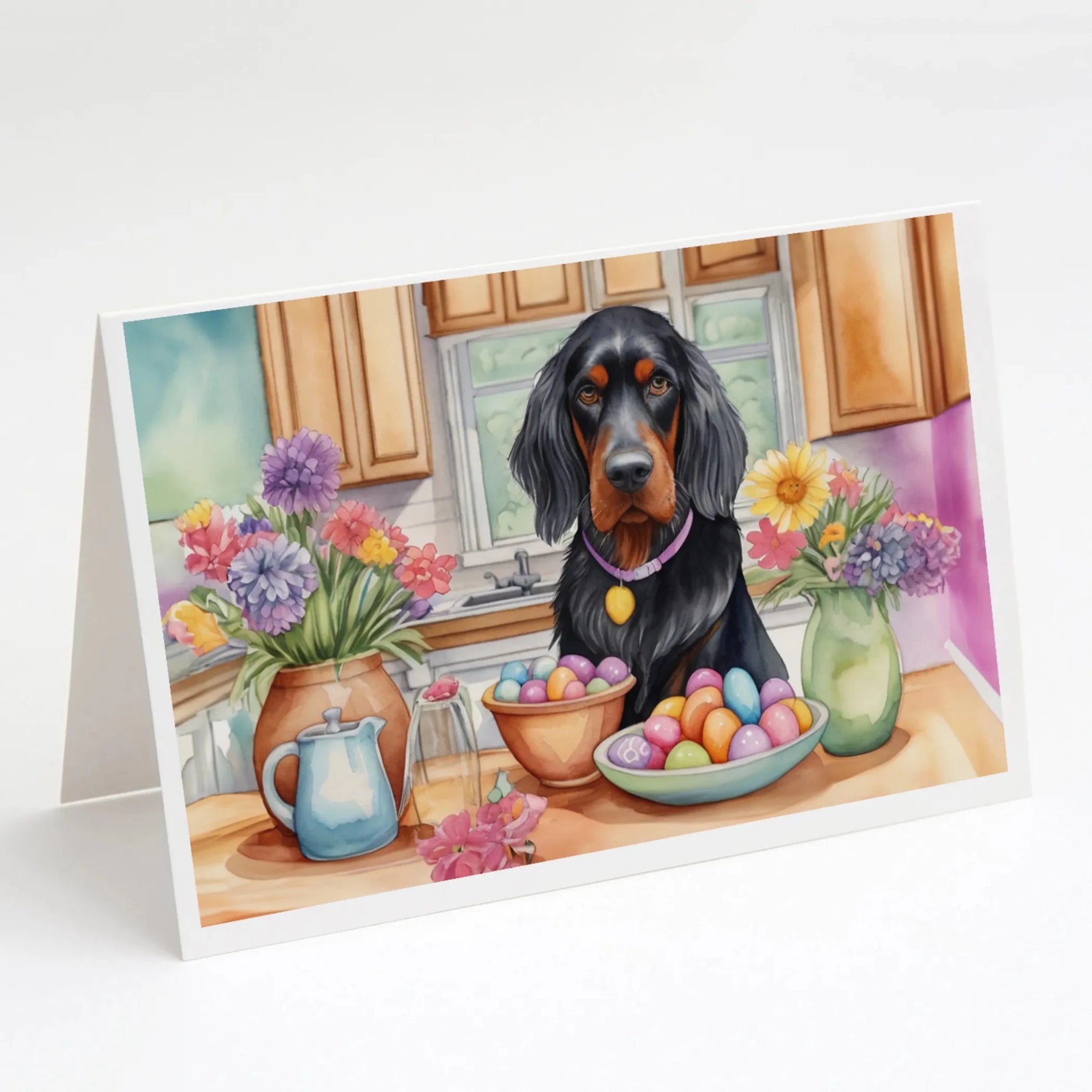 Decorating Easter Greeting Cards - Size: 5X7 | Pack Of: 8 | Collection name: Decorating easter-AMAZON FACTORY