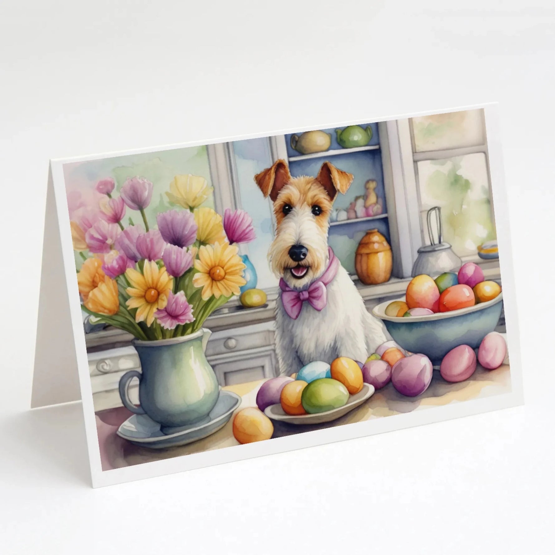 Decorating Easter Greeting Cards - Size: 5X7 | Pack Of: 8 | Collection name: Decorating easter-AMAZON FACTORY