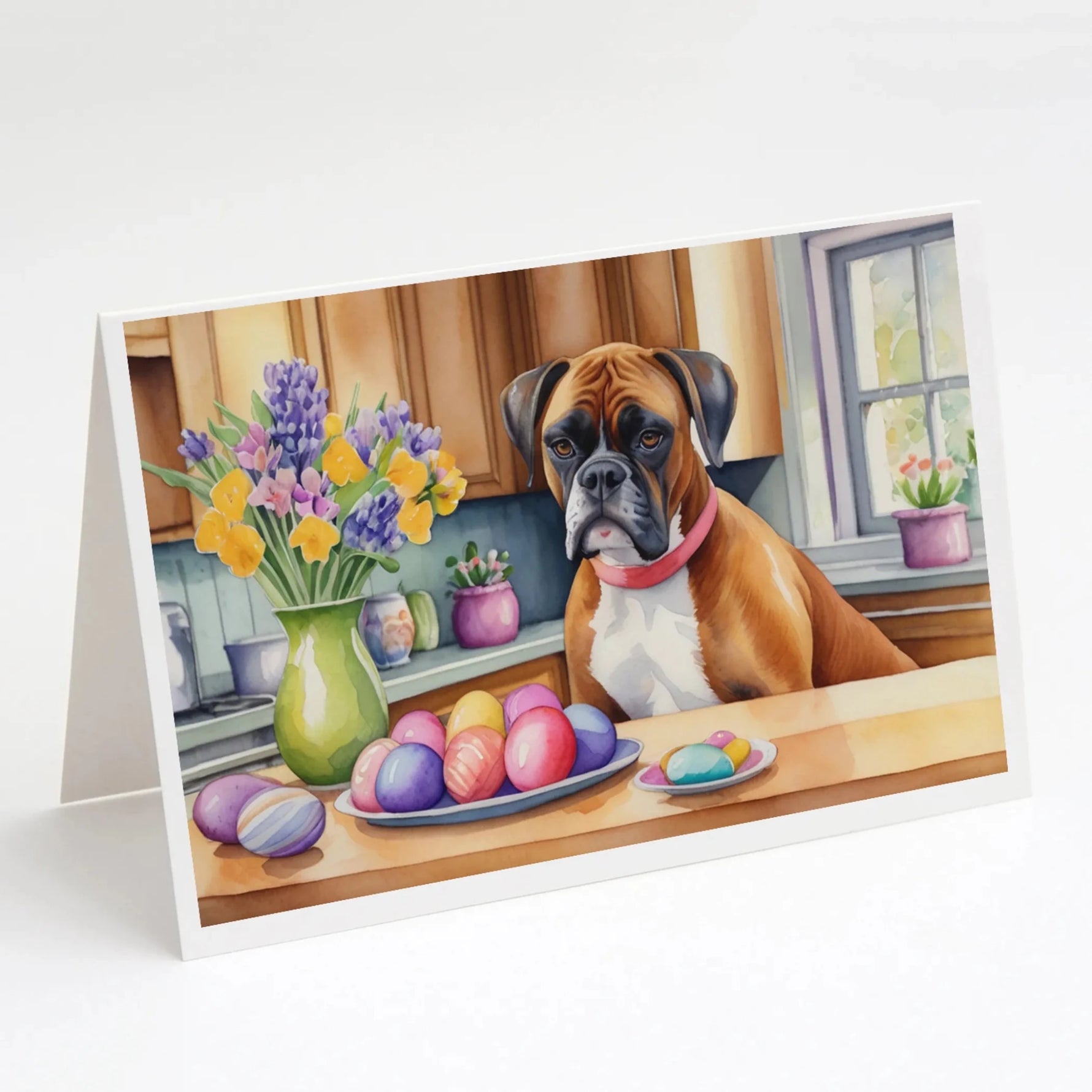Decorating Easter Greeting Cards - Size: 5X7 | Pack Of: 8 | Collection name: Decorating easter-AMAZON FACTORY