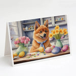 Decorating Easter Greeting Cards - Size: 5X7 | Pack Of: 8 | Collection name: Decorating easter-AMAZON FACTORY