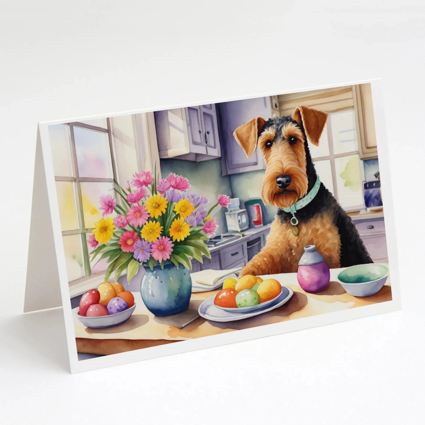 Decorating Easter Greeting Cards - Size: 5X7 | Pack Of: 8 | Collection name: Decorating easter-AMAZON FACTORY